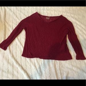 Maroon shirt